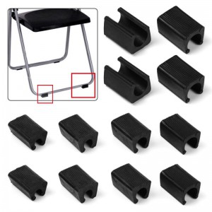 10 件 U 形防滑椅腿垫防前倾斜滑动保险杠阻尼凳有用椅子腿管帽地板保护器